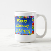 IRMÃ do feliz aniversario da caneca