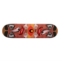 Irradie-me acima de dotty skate personalizado