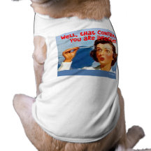 Isso confirma-o - você é contaminado! camisetas para cães
