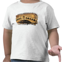 Italia, Vêneto, Veneza, canal grandioso e Rialto Camiseta