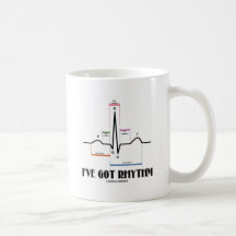 I've obteve o ritmo (ECG/EKG - o esboço da pista d Caneca