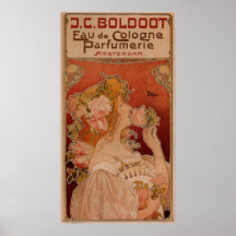J.C. Poster de Nouveau da arte do perfume de BOLDO