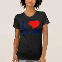 J LOVE PETS BLUE CONVERSAS HEART 3D CAMISETA