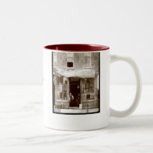 J.S. Myers Mantimento, Clyde, Ohio Caneca