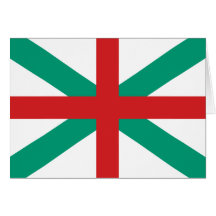 Jack naval bandeira de Bulgária, Bulgária Cartao