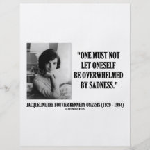 Jacqueline Kennedy para não ser oprimido pela tris Modelo De Panfletos