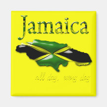 Jamaica o dia inteiro, cada ímã do dia imãs