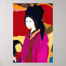 Japonês Keisha Impressão