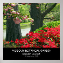 JARDIM BOTÂNICO DE MISSOURI POSTERES