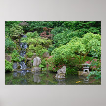 Jardim do japonês de Portland Posteres