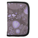 Jardim lunático no planejador roxo agendas