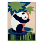 Jardim zoológico de Brookfield pelo "L" poster de  postais