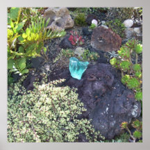 Jardins botânicos 4 das codorniz impressão