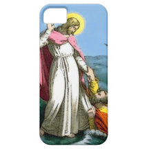 Jesus que anda na água capa iPhone 5