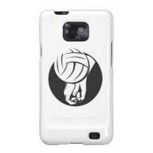 Jogador de voleibol que bate a bola capas samsung galaxy s2
