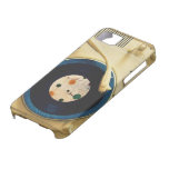 Jogador gravado do vintage capa de iPhone 5 Case-Mate