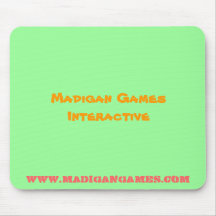 Jogos interativos, www.madigangames.com de Madigan Mouse Pad