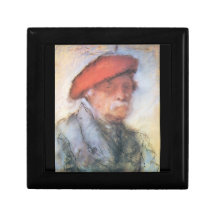 Jozsef Rippl-Ronai - último retrato de auto Porta Jóias