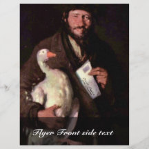 Judeu com o ganso por Grigorescu Nicolae Panfletos