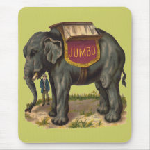 Jumbo, grande elefante da pinta Barnum Mouse Pad