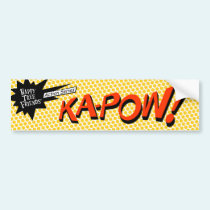 KA-POW! etiqueta autocolantes para automóveis