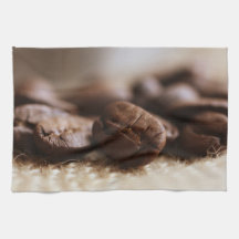 Kaffeebohnen Toalhas De Mão