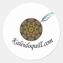 Kaleidoquill.com Adesivos Redondos