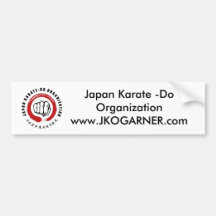 Karaté de Japão - faça Adesivo