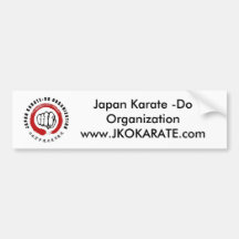 Karaté de Japão - faça Adesivos