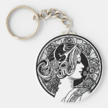 Keyring do art deco chaveiros