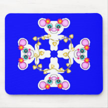 Koalas brancos Mousepad