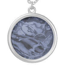 Koi (azul) bijuteria