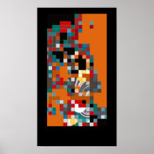 KUBEZ - Poster abstrato