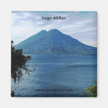 Lago Atitlan Imãs De Refrigerador