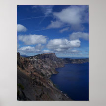 Lago crater, Oregon Impressão