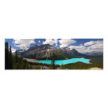 Lago Peyto no verão Impressão Fotográfica