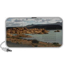 Lago vermelho rock caixinha de som para mini