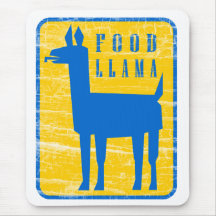 Lama da comida mousepads