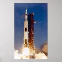 Lançamento de Apollo 11 Impressão