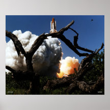 Lançamento do vaivém espacial STS-83 Pôsteres