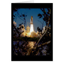 Lançamento do vaivém espacial STS-99 Cartão