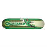 Lanterna verde e logotipo skates