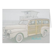 lápis do woodie, Mahalo Cartao