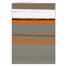 Laranja abstrata 2 cartão