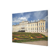 Latvia, Latvia do sul, região de Zemgale, Impressão De Canvas Envolvidas