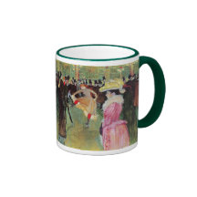 Lautrec - dança no vermelho de Moulin Caneca