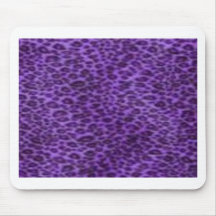 leapord roxo mouse pads
