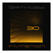 LED Stripes Convites Personalizado