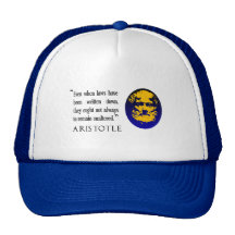 Leis, boné de beisebol de Aristotle, chapéu