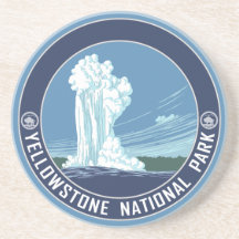 Lembrança do parque nacional de Yellowstone Porta-copo